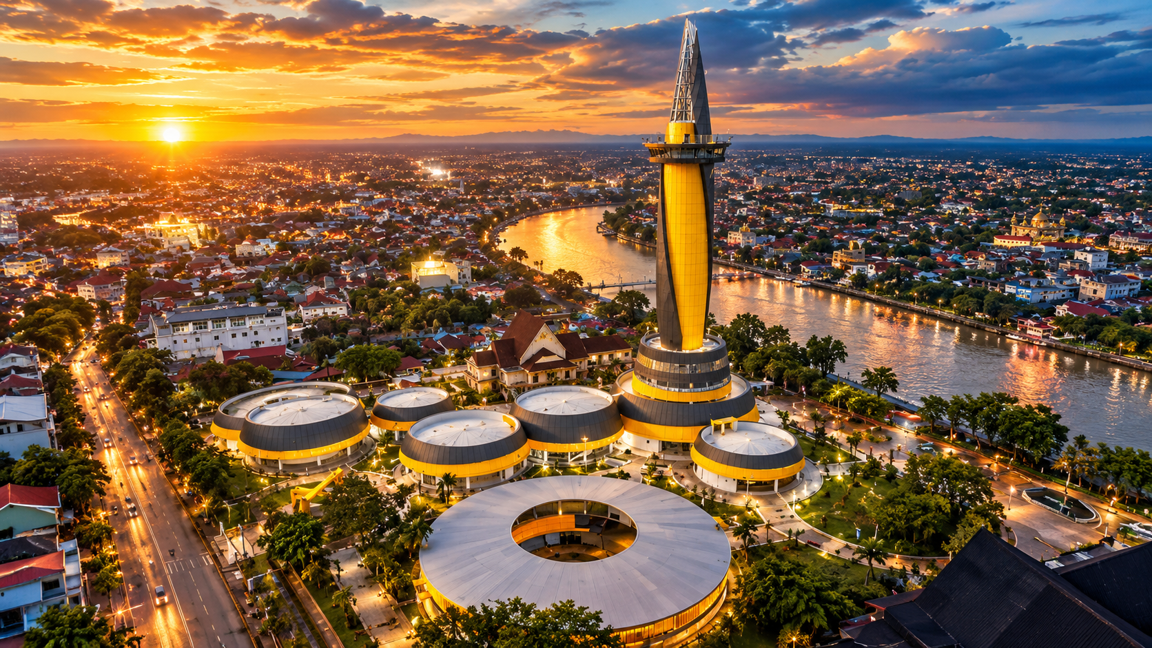 Suasana Kota Banjarmasin